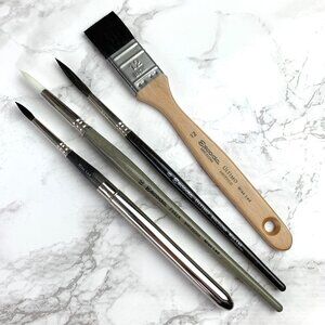 Escoda Paint Brushes - Miss Led x Escoda